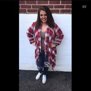 Flannel Cardigan